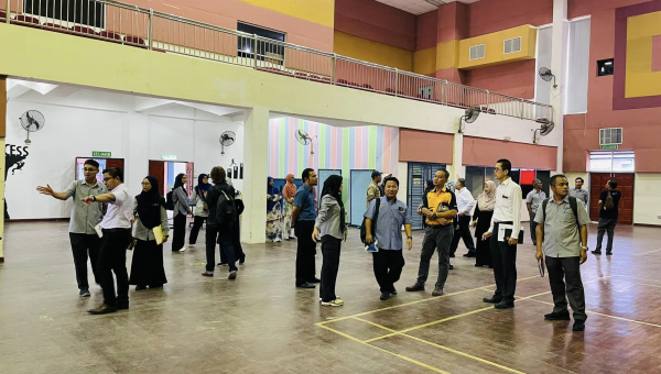 Sesi lawatan tapak sempena Hari TVET Negara Tahun 2024 di ILP Kuala Langat.